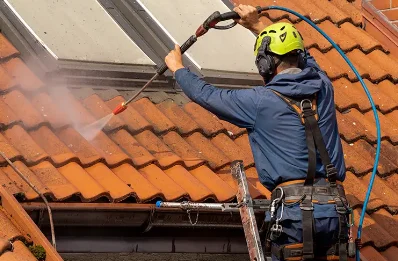 Démoussage et hydrofuge de toiture au Plessier-Huleu
